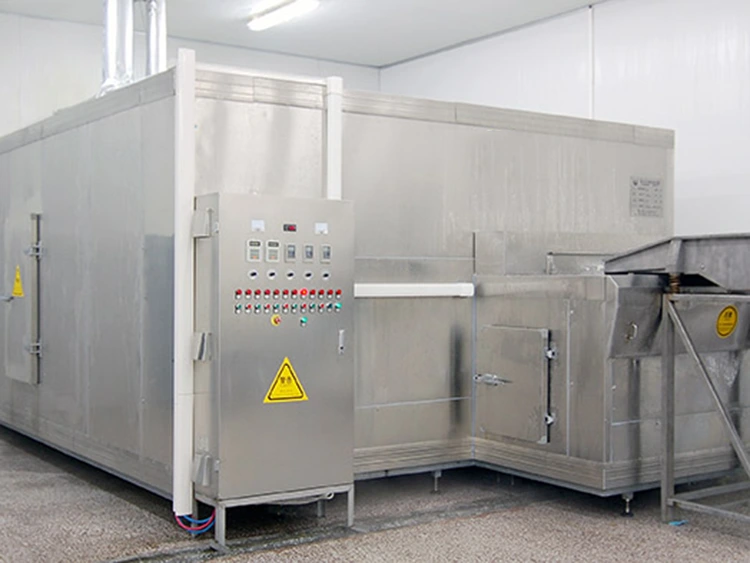 Wervelbed IQF-vriezer